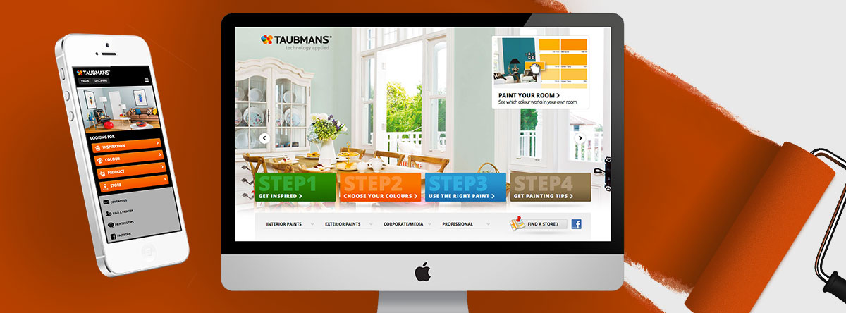 Taubmans Paint website relaunch